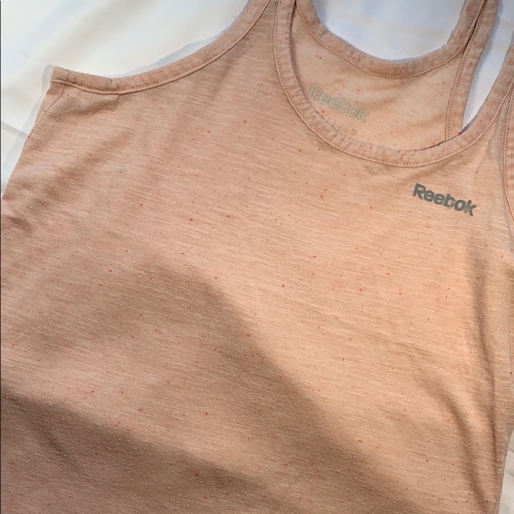 Light pink Reebok Workout Tank - Picture 2 of 4